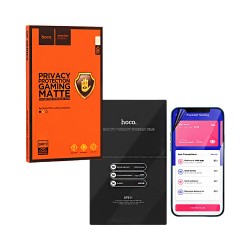 Hoco Matte Privacy Screen Protector GF011 Manual alignment for Smartphones Black Hoco Matte Privacy Screen Protector GF011 Manual alignment for Smartphones Black